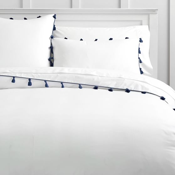 Tassel Duvet Cover Sham Pbteen Tassel Duvet Cover Sham