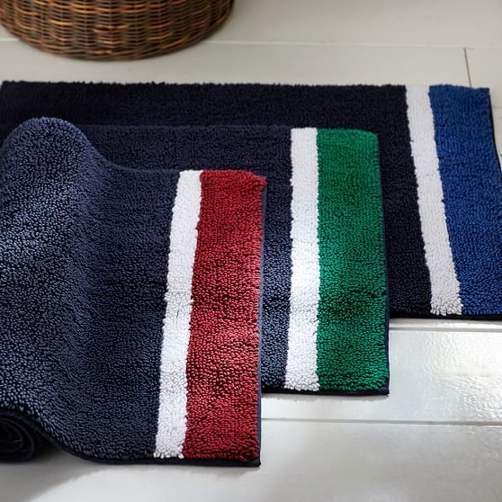 Color Block Bath Mat Pb
