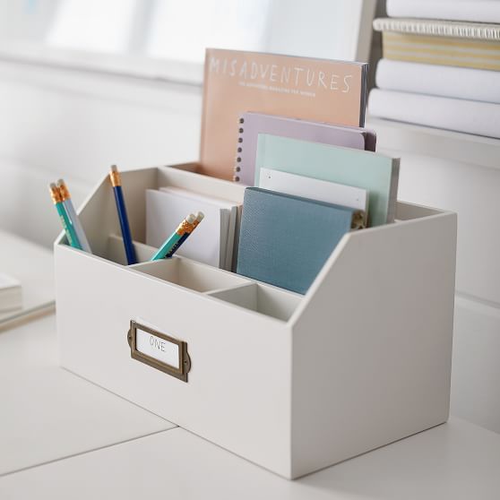 Classic Wooden Desk Accessories, AllInOne Sectional PBteen