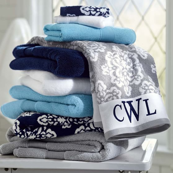 Ikat Medallion Bath Towels PBteen