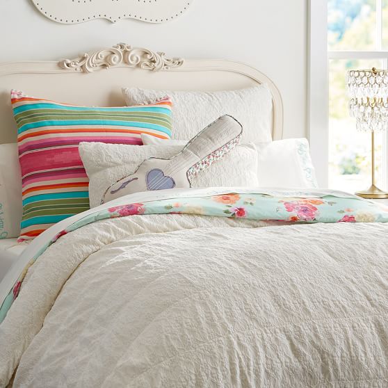 Junk Gypsy Crocheted Lace Duvet Cover Pbteen