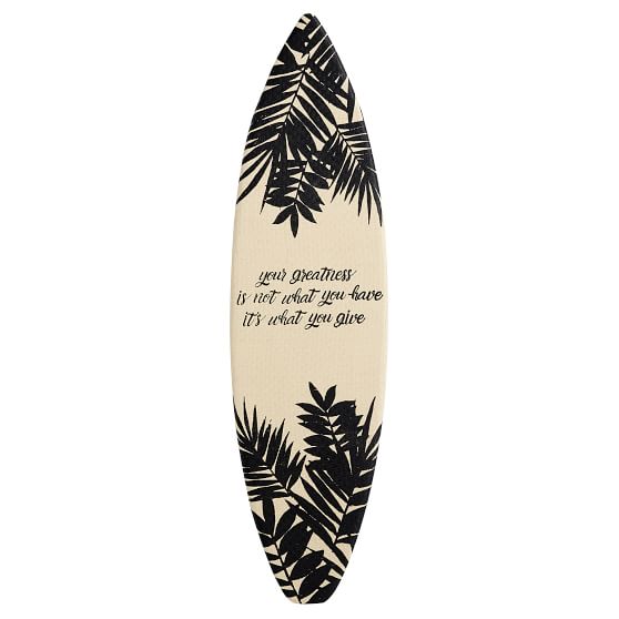 Surfboard Pinboard, Natural/Black PBteen