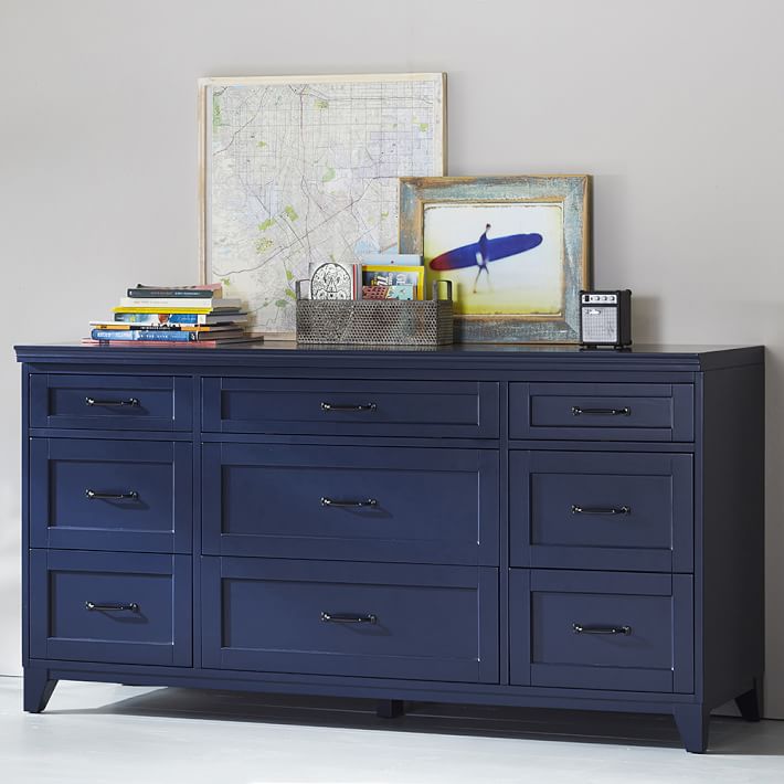 Hampton 9 Drawer Dresser Pb