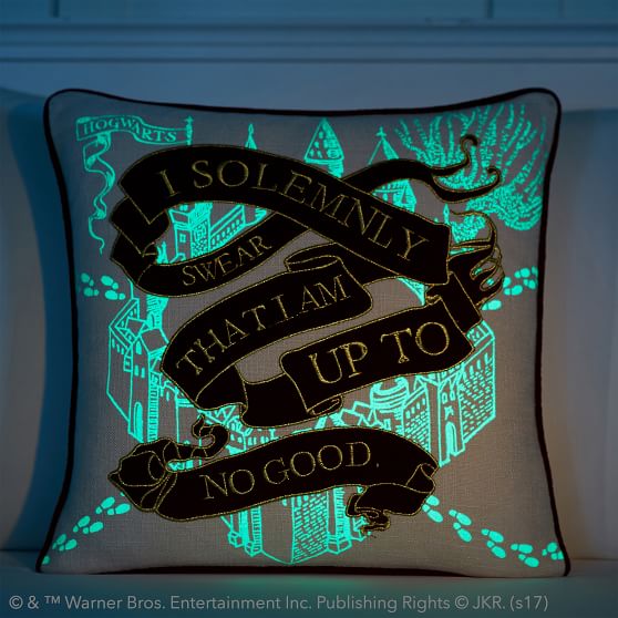 HARRY POTTER™ MARAUDER'S MAP™ Pillow Cover and Insert