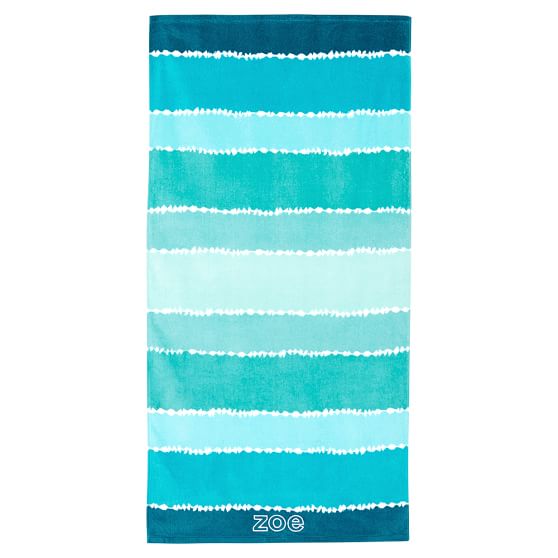 Tie Dye Stripe Beach Towel Pool Pb Tie Dye Stripe Beach Towel Pool