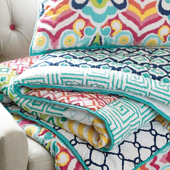 Palm Springs Patchwork Quilt Sham Pb Scroll To Next Item