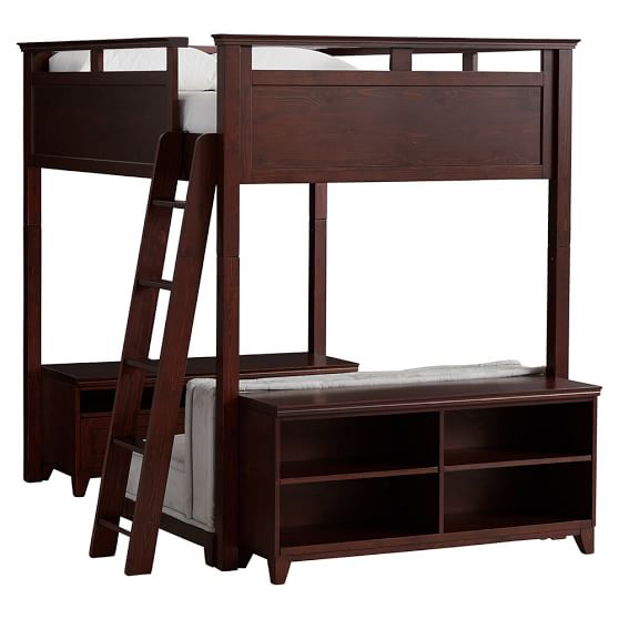Hampton Convertible Loft Bed PBteen