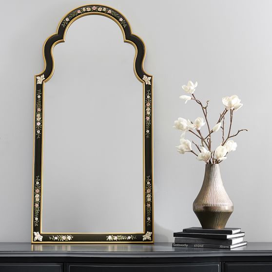 elaborate arched mirror pbteen