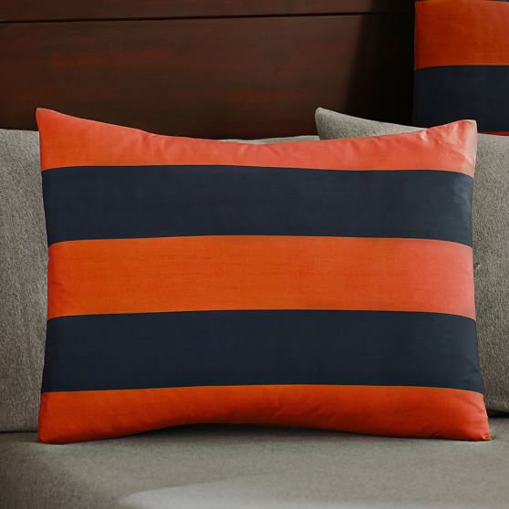 Rugby Stripe Duvet Cover Sham Pbteen