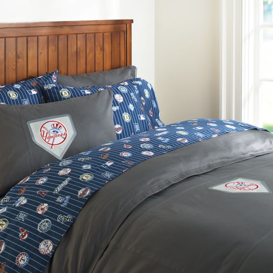 New York Yankees Duvet Cover Twin Navy Pbteen New York Yankees Duvet Cover Twin Navy
