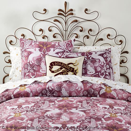 Harry Potter Patronus Damask Duvet Cover Sham Burdy Pbteen Scroll To Next Item