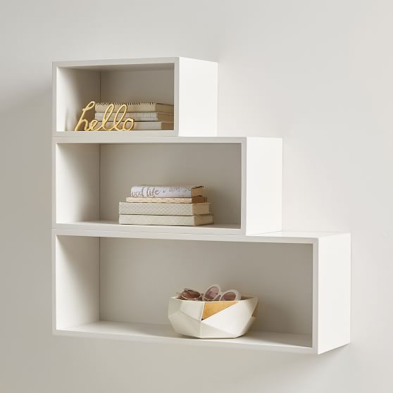 Nesting Cube Shelves Set Of 3 Pbteen Null
