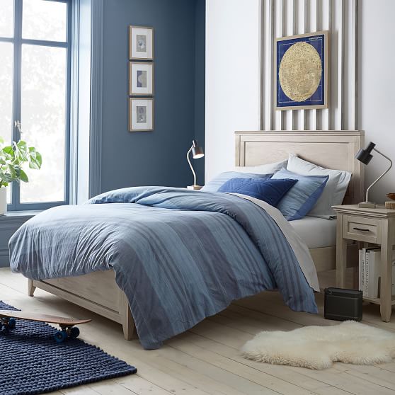 Brooklyn Stripe Duvet Cover Sham Pbteen