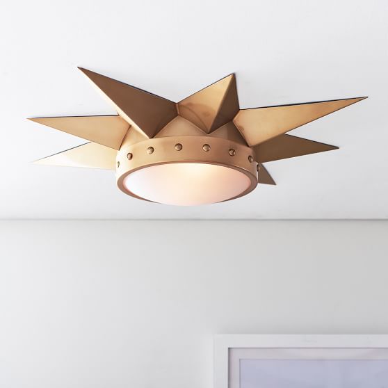 The Emily Meritt Starburst Flushmount Pbteen