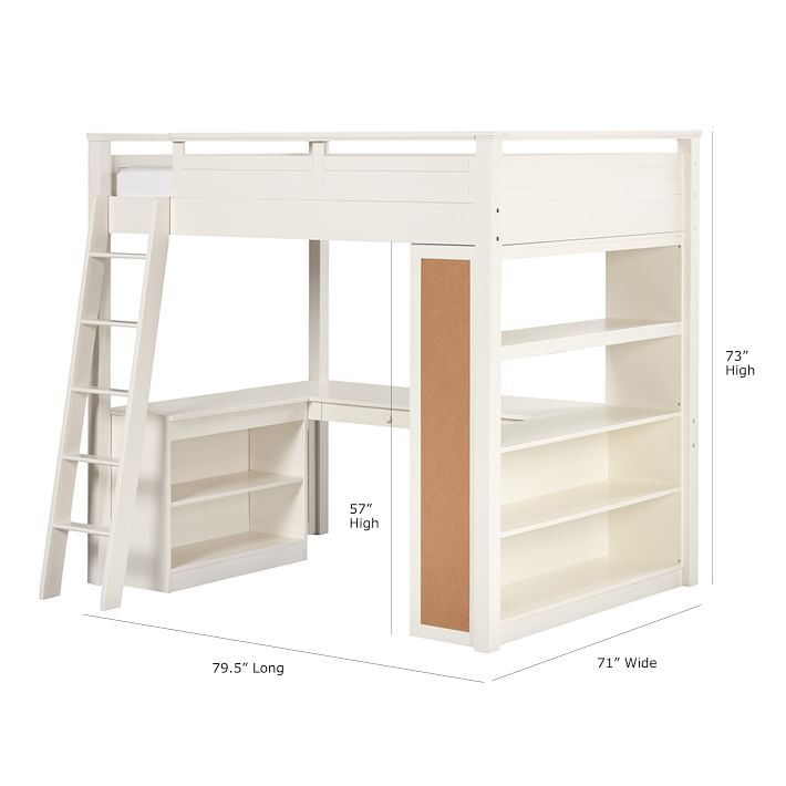 Sleep Study Loft Pbteen