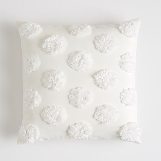 Tufted Pom Pillow Cover Teen Throw Pillows Pottery Barn Teen