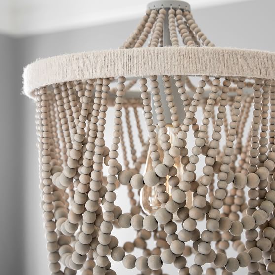 Draped Bead Chandelier Pottery Barn Teen
