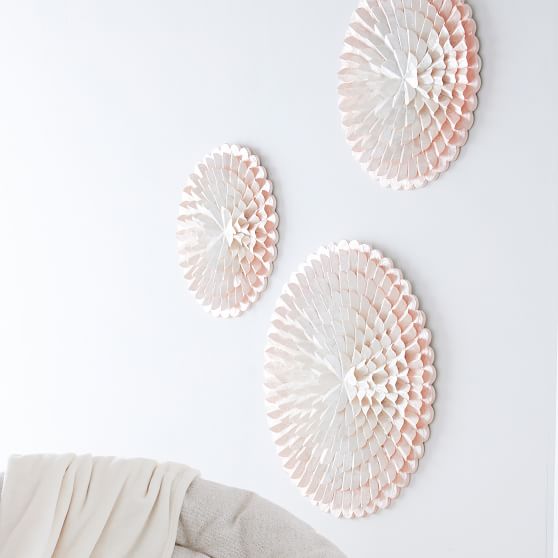 Capiz Flower Wall Decor, Set of 3 PBteen