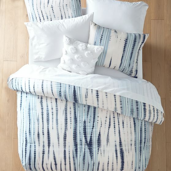 Indigo Tie Dye Duvet Cover + Sham PBteen