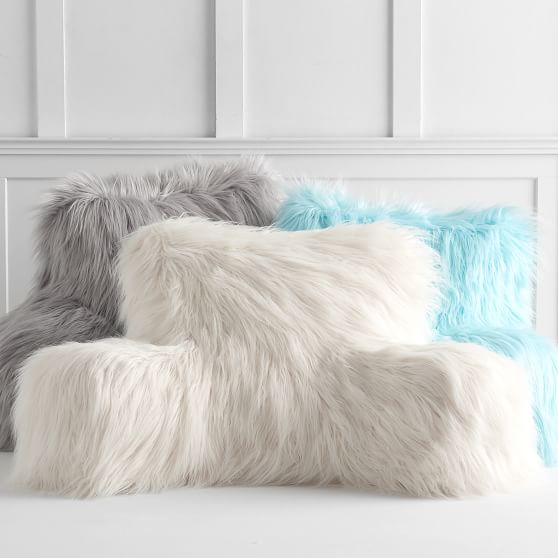 Fur Rific Faux Lounge Around Pillow Cover Pb Scroll To Previous Item