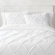 Twin White Duvet Cover Pottery Barn Microfiber Pintuck Duvet Cover Sham