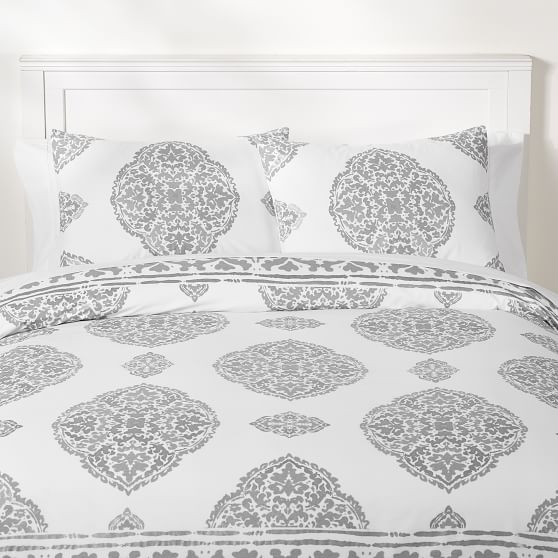 Aria Medallion Duvet Cover + Sham Pottery Barn Teen