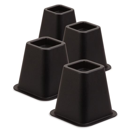 Dorm Bed Risers Set of 4 Pottery Barn Teen