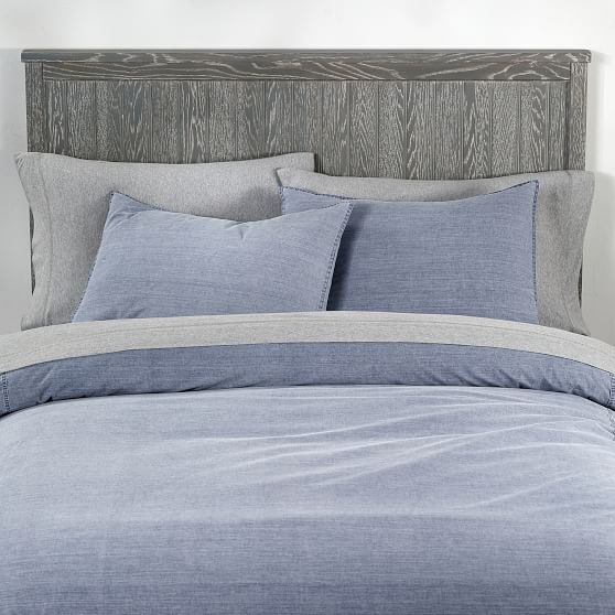 Vintage Washed Organic Cotton Girls Duvet Cover Pottery Barn Teen