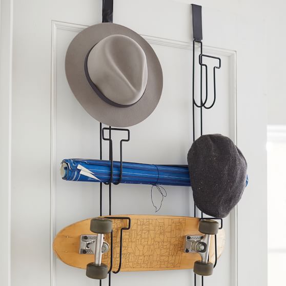 Over The Door Hat Rack Dorm Closet Organizer Pottery Barn Teen