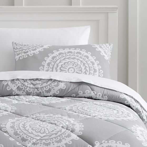 Medallion Florette Comforter Sham Pottery Barn