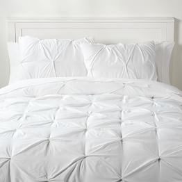 Microfiber Pintuck Comforter + Sham