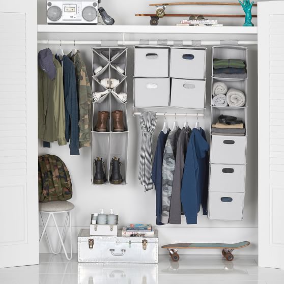 Shoe Hanging Organizer Closet Set | Closet Organizers ...