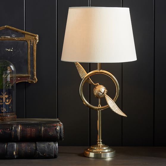 Harry Potter Golden Snitch Table Lamp Pottery Barn Teen