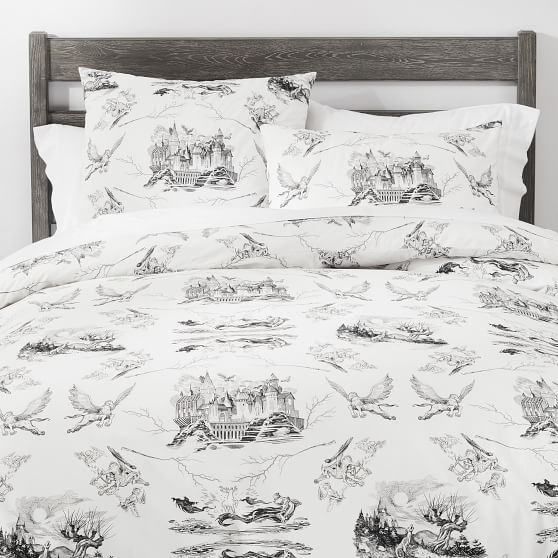 Harry Potter Etched Scenes Duvet Cover Sham