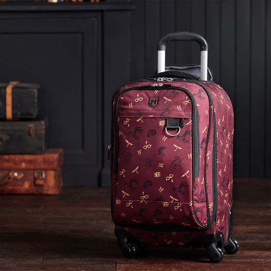 HARRY POTTER™ Getaway Carryon Spinner Teen Luggage Pottery Barn Teen
