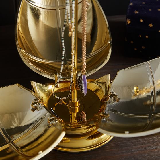 HARRY POTTER™ GOLDEN EGG™ Necklace Holder Jewelry Storage Pottery Barn Teen