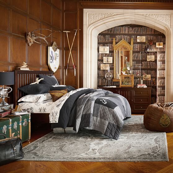 Harry Potter Bookshelf Wallpaper 3 X9 Pbteen Scroll To Previous Item