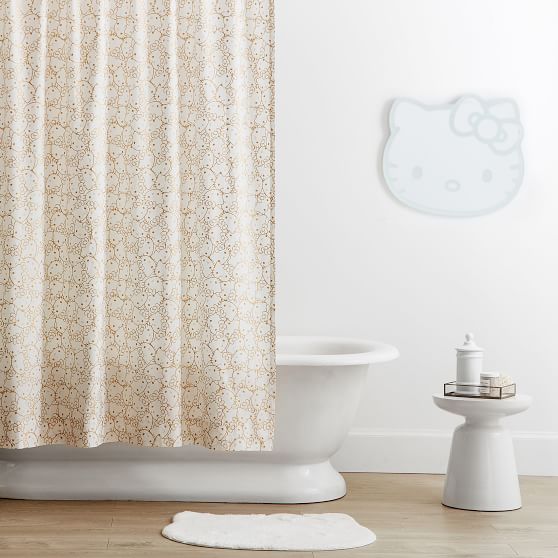 Hello Kitty Teen Shower Curtain Pottery Barn Teen