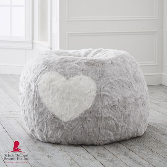 St Jude Heart Beanbag Pb