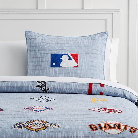MLB™ Boy's Quilt + Sham Pottery Barn Teen