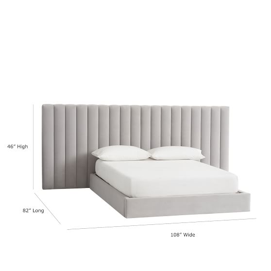 Avalon Extended Headboard Platform Bed Teen Bed Pottery Barn Teen