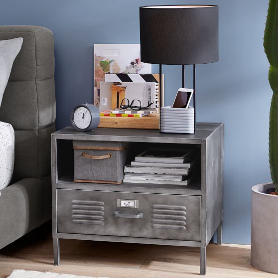 Locker Nightstand Pottery Barn Locker Nightstand