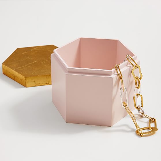 Hexagon Jewelry Boxes Pottery Barn Teen