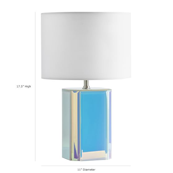 Iridescent Table Lamp
