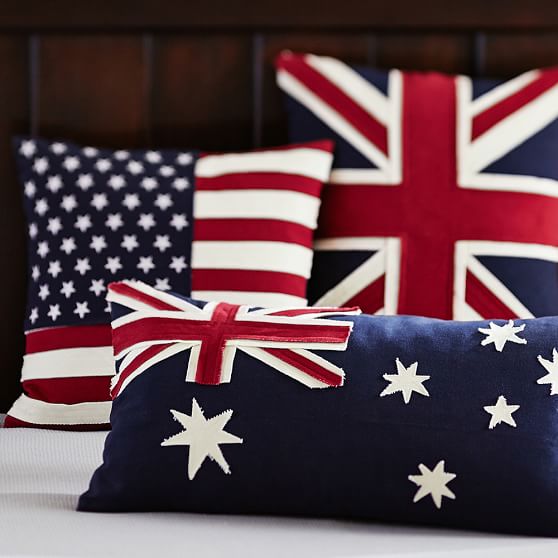 Flag Pillow Cover Pottery Barn Teen