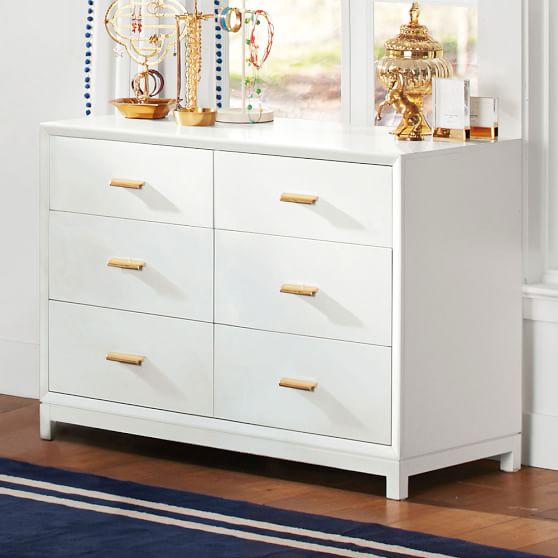 Rowan Wide Teen Dresser Pottery Barn Teen