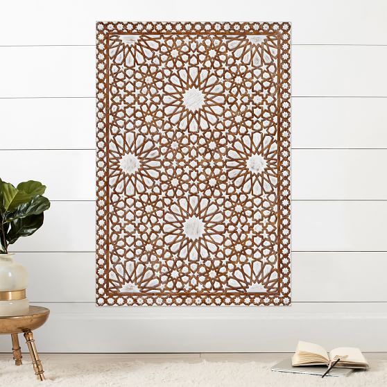 Moroccan Carved Dorm Headboard Pottery Barn Teen