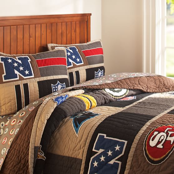 2012 NFL NFC Quilt + Sham Pottery Barn Teen