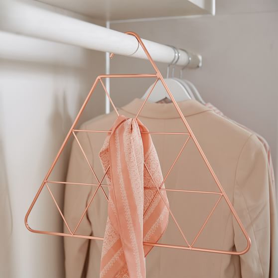Umbra Pendant Triangle Scarf Hanger Dorm Closet Organizer Umbra Pendant Triangle Scarf Hanger Dorm Closet Organizer Pottery Barn Teen