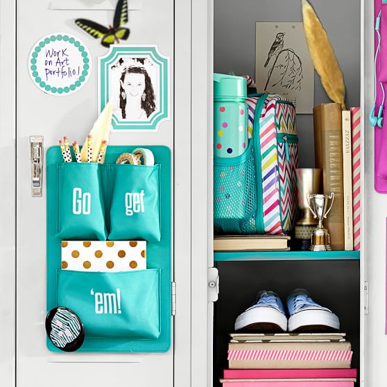 Locker Essentials Pocket Go Get 'Em Locker Decoration Pottery